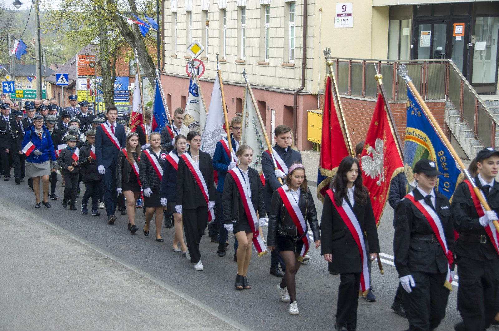 Uroczystości obchodów rocznicy uchwalenia Konstytucji 3 Maja w Kartuzach