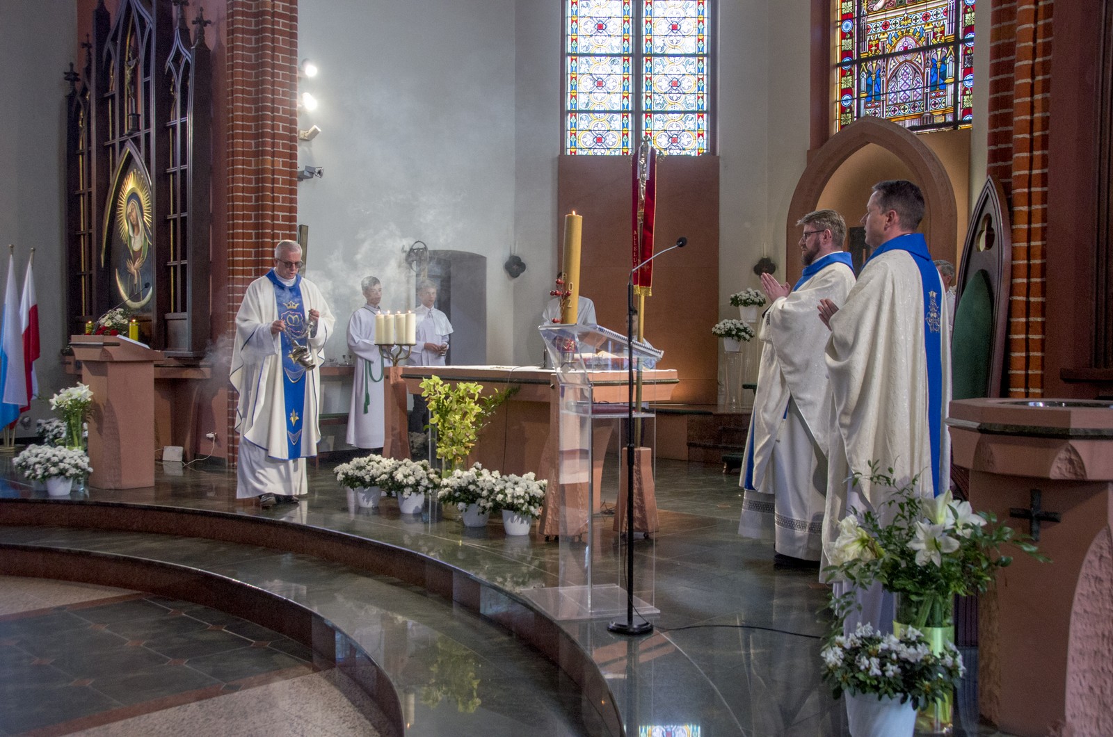 Uroczystości obchodów rocznicy uchwalenia Konstytucji 3 Maja w Kartuzach