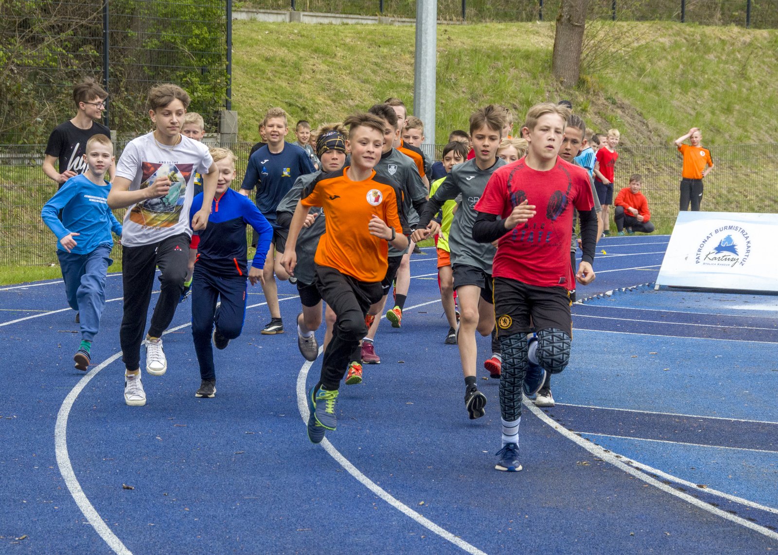 Eliminacje gminne w czwórboju lekkoatletycznym w Igrzyskach Dzieci SZS 2022