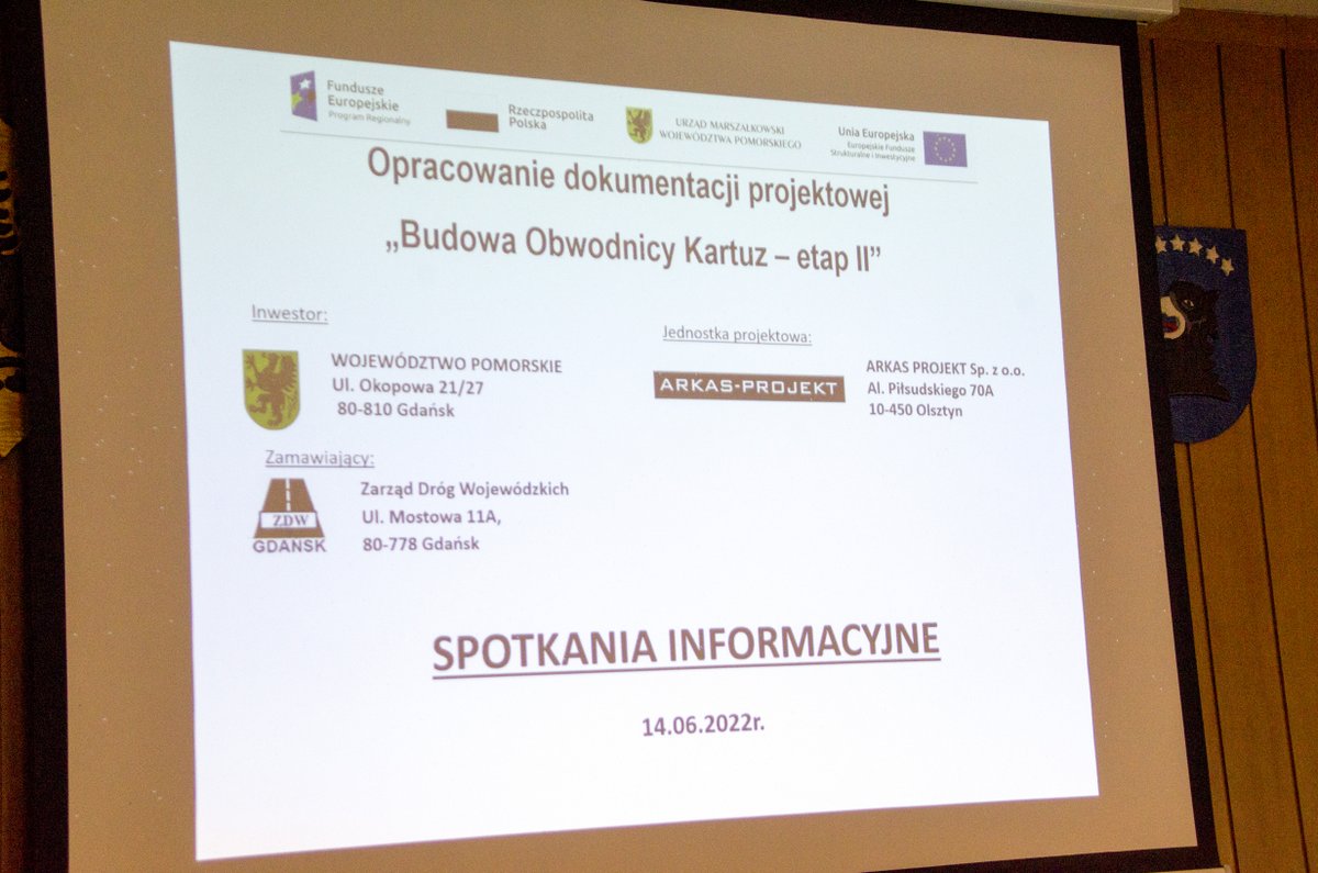 Zdjęcie ze spotkania konsultacyjnego w UM Kartuzy