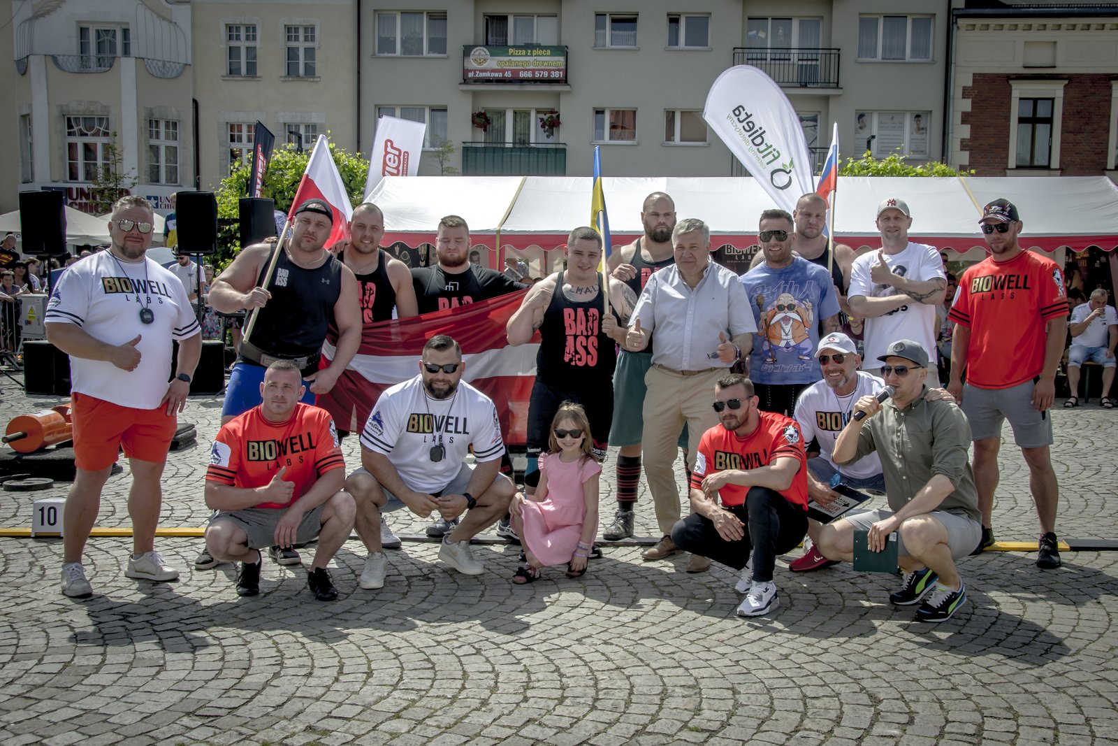 Zdjęcie z zawodów Europa Strong Man Cup KARTUZY 2022