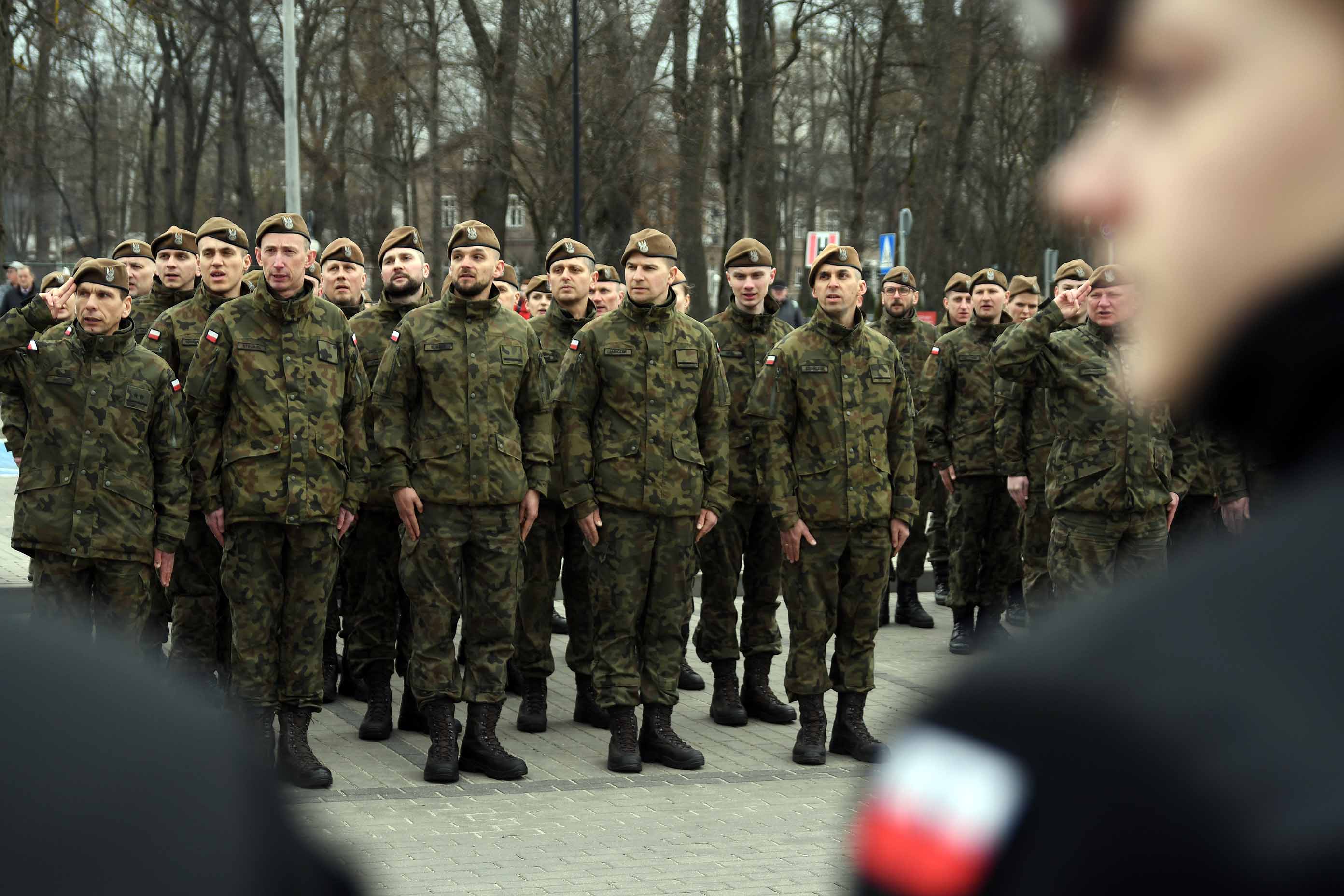 Uroczystości z okazji jubileuszu 5-lecia 7.Pomorskiej Brygady Wojsk Terytorialnych