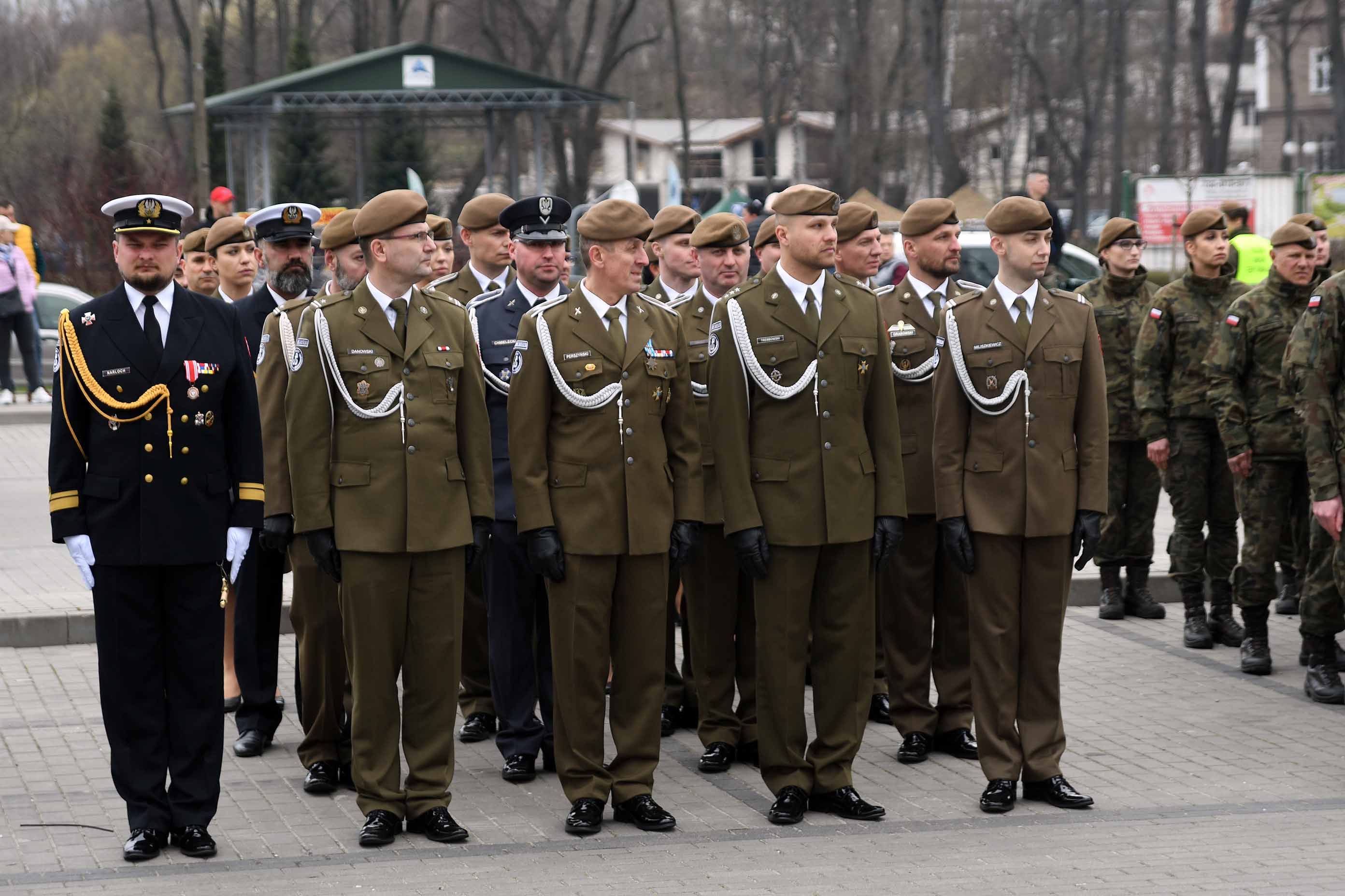 Uroczystości z okazji jubileuszu 5-lecia 7.Pomorskiej Brygady Wojsk Terytorialnych