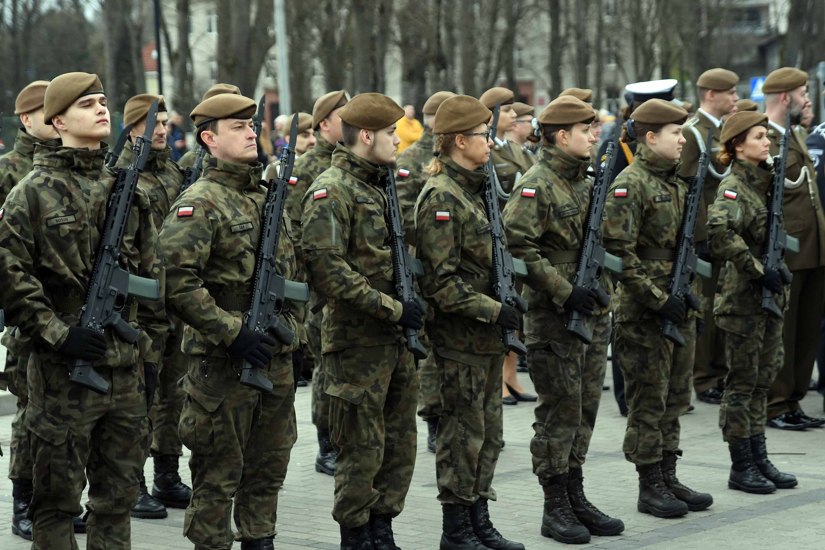 Uroczystości z okazji jubileuszu 5-lecia 7.Pomorskiej Brygady Wojsk Terytorialnych