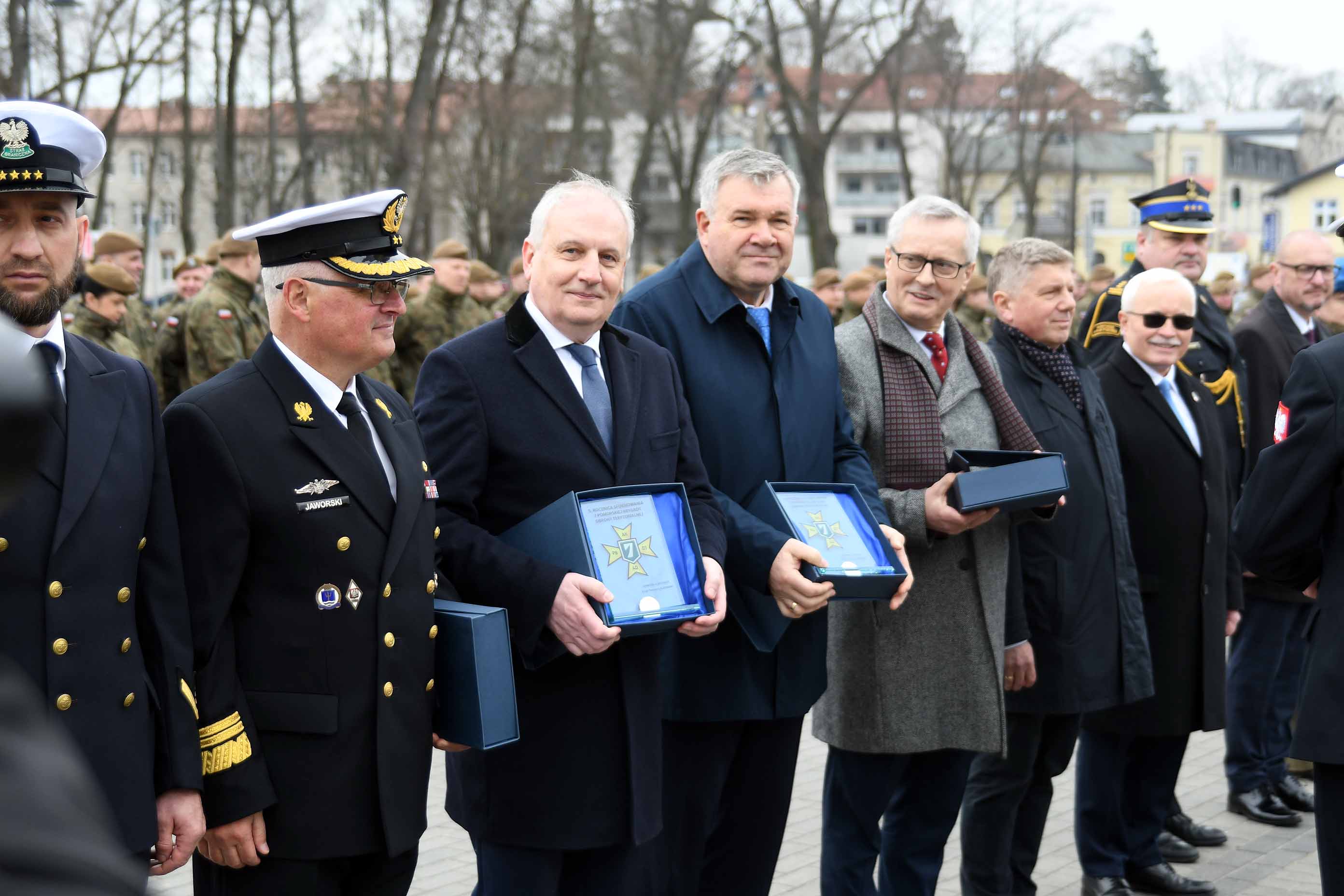 Uroczystości z okazji jubileuszu 5-lecia 7.Pomorskiej Brygady Wojsk Terytorialnych