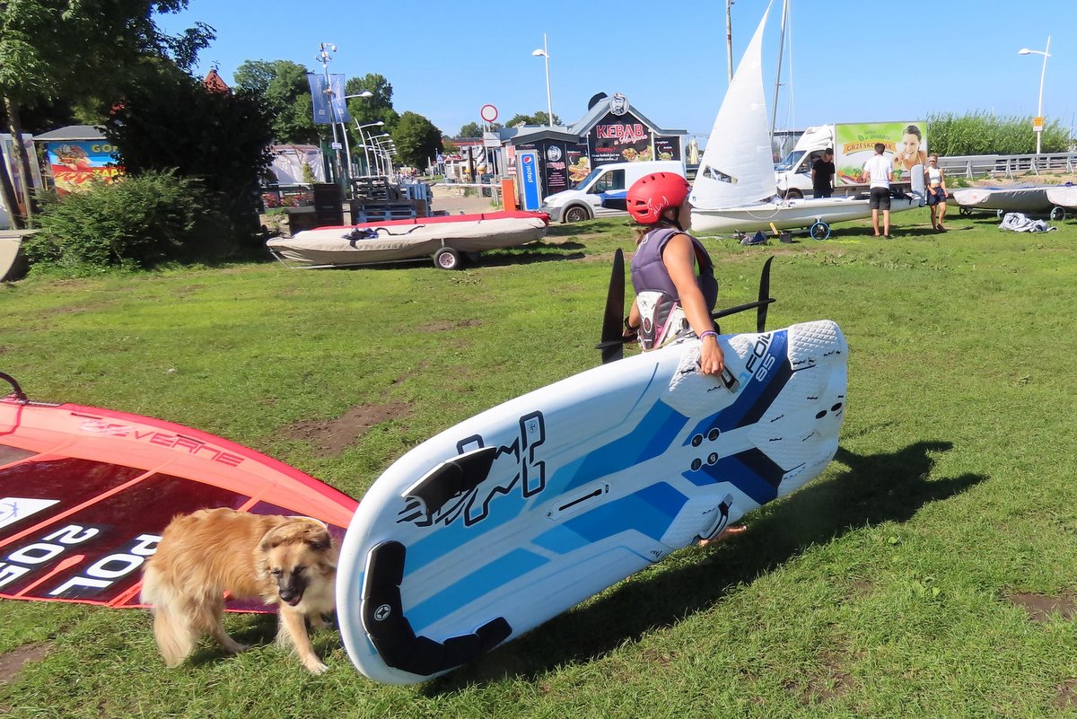 Kalina Szostek Mistrzynią Polski Mistrzyni Polski w klasie Windsurfing Foil U17