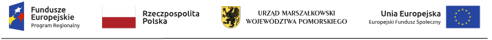 Logotypy instytucji finansujących projekt