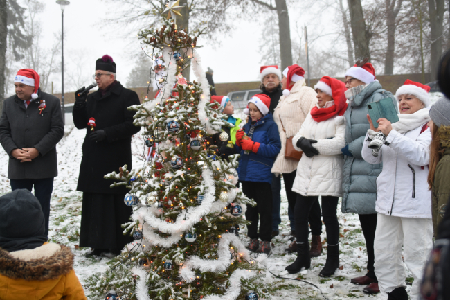 Spotkanie przy choince z Towarzystwem Miłośników Kartuz