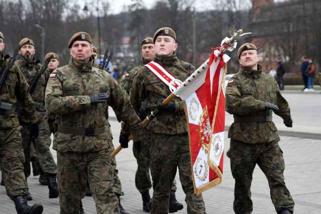 Uroczystości z okazji jubileuszu 5-lecia 7.Pomorskiej Brygady Wojsk Terytorialnych