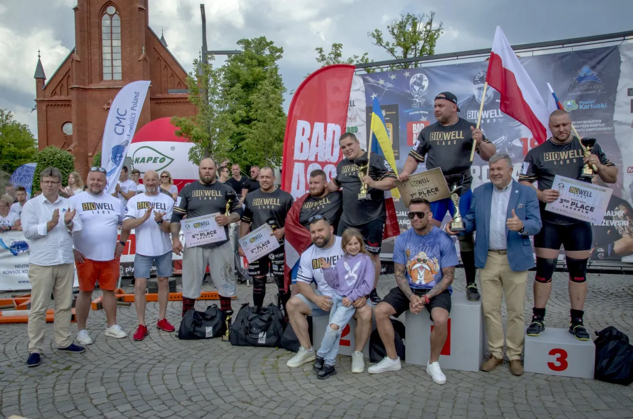 Zdjęcia z zawodów Europa Strong Man Cup KRTUZY 2022