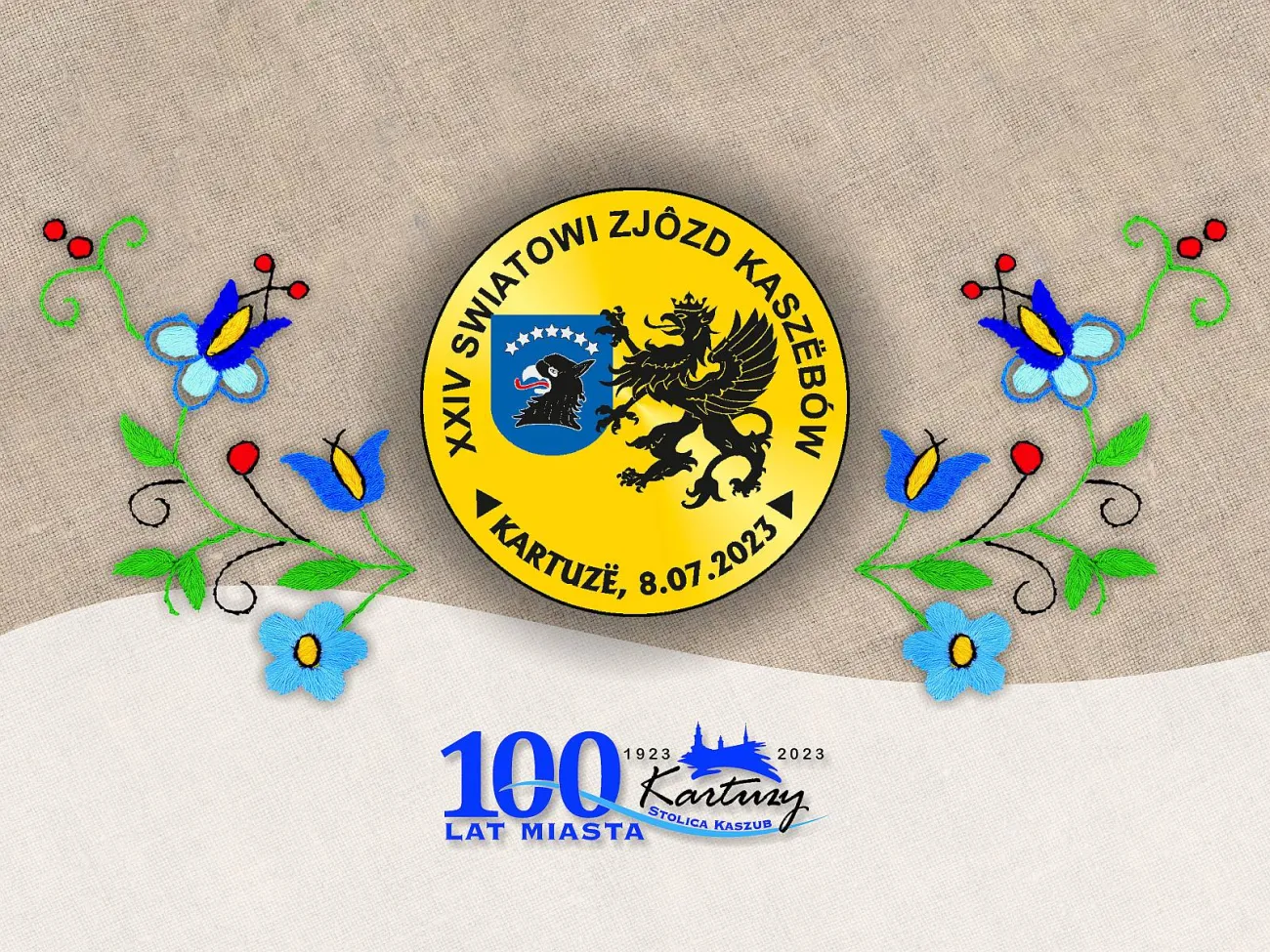 XXIV Światowy Zjazd Kaszubów (logo)