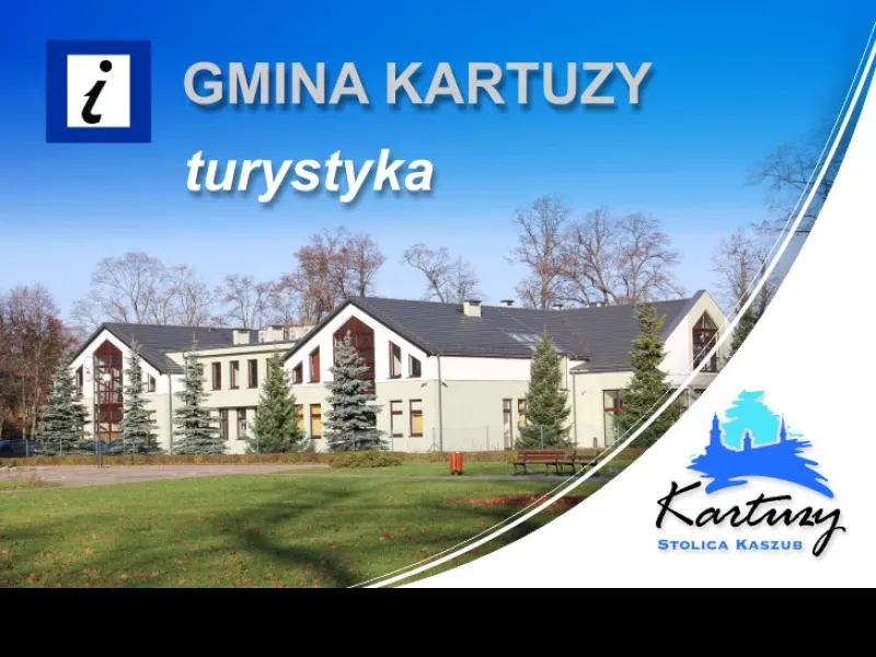 [Dla niewidomych: grafika zawiera logo Kartuz i napis Gmina Kartuzy - turystyka]